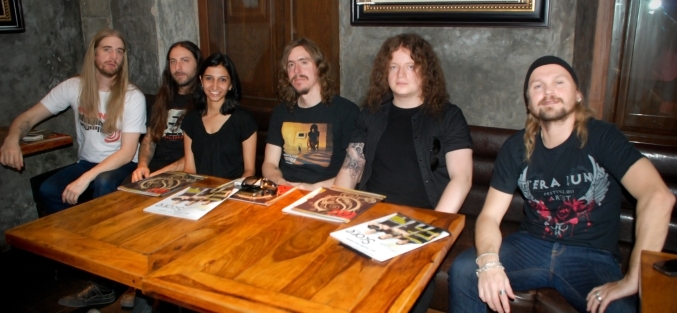 That's me with Opeth. And no, this is not photoshopped.