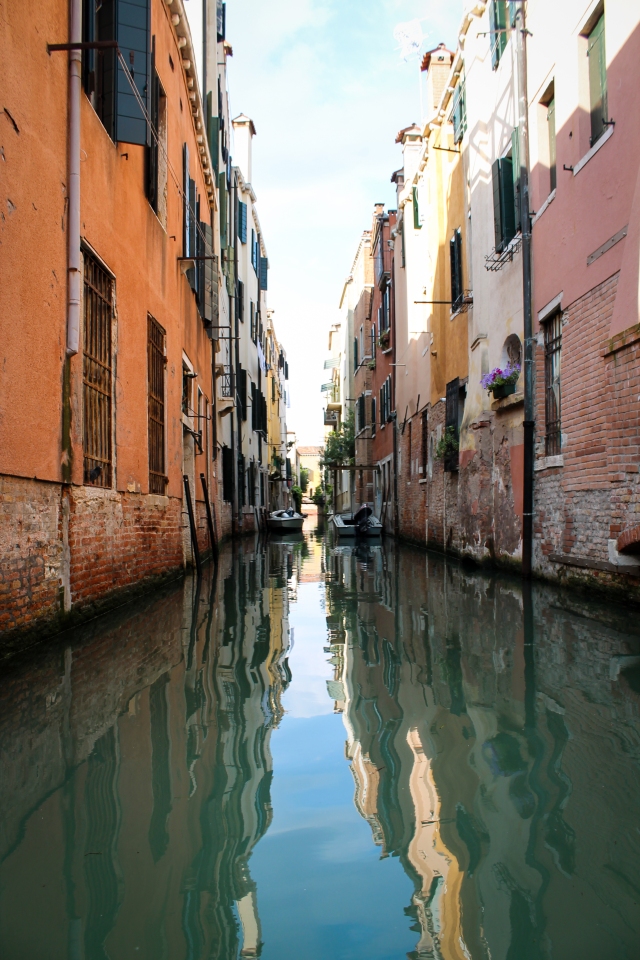 A residential area in Venice