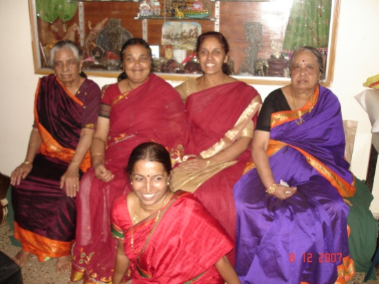 The ladies in paati's family